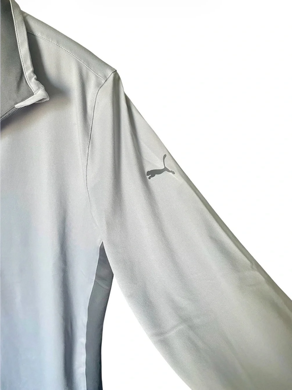 PUMA Golf Gamer 1/4 Zip Pullover Gray Men’s S NWT